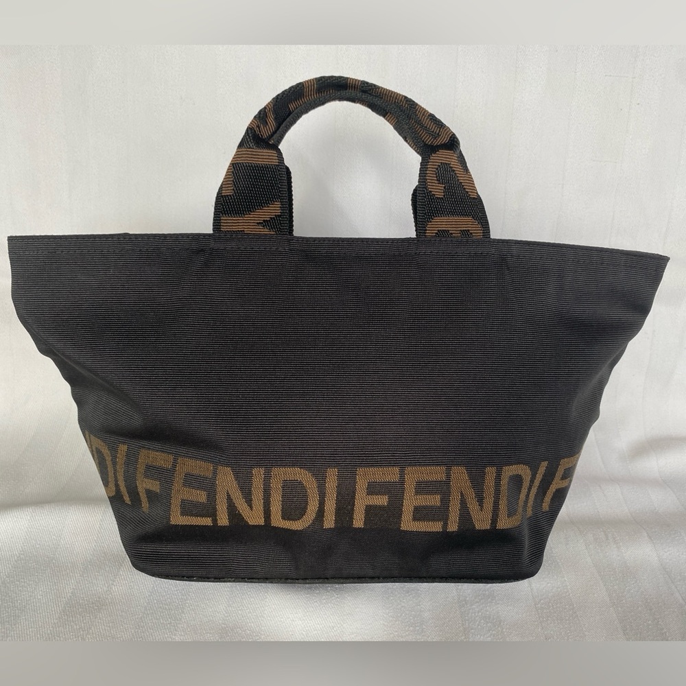 Authentic FENDI Nylon Mini Tote Bag